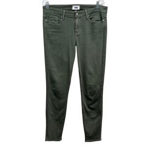 Paige Jeans Verdugo Ankle Stretch 5 Pocket Mid Rise Green Women Size 31*